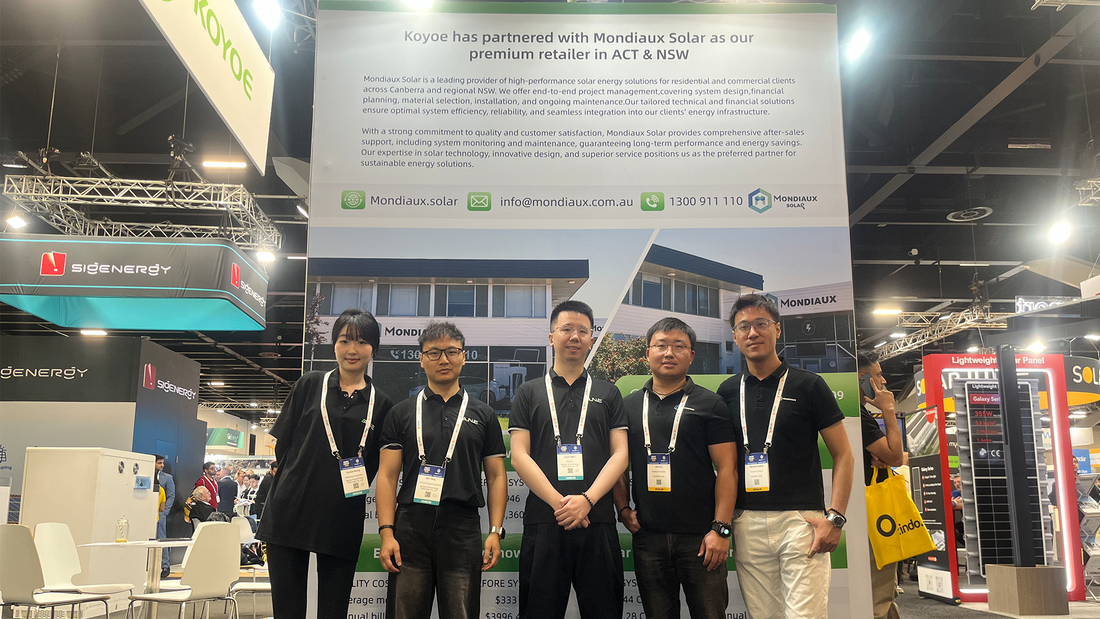 Exhibition Express Koyoe Energy and its exclusive Australian partner A.N.E. made a splendid appearance at SECE, Australia\'s solar photovoltaic exhibition