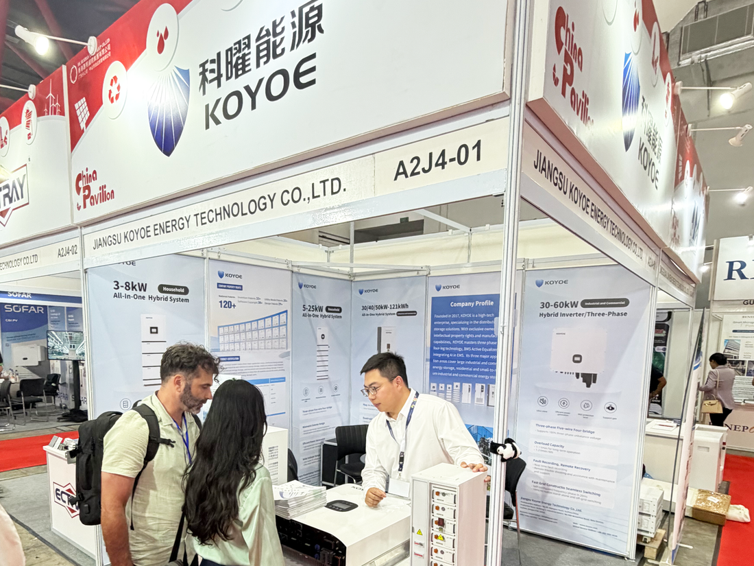 Exhibition Express | Koyoe Energy Showcases Cutting-Edge Solar & Storage Products and Solutions at the Indonesia International PV Exhibition in Jakarta