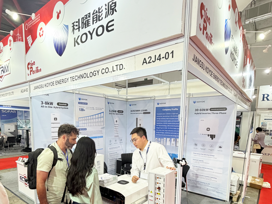 Exhibition Express | Koyoe Energy Showcases Cutting-Edge Solar & Storage Products and Solutions at the Indonesia International PV Exhibition in Jakarta